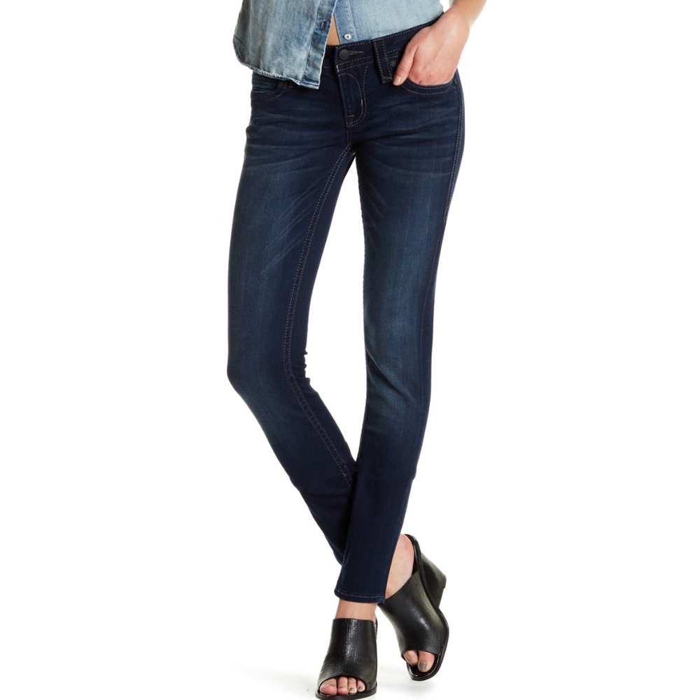 Rock Revival Jeneil Topstitch Skinny Jeans 27-31